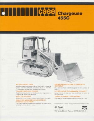 Chargeuses sur chenilles Case 455C 