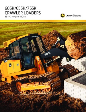Chargeuses sur chenilles John Deere Construction 605K