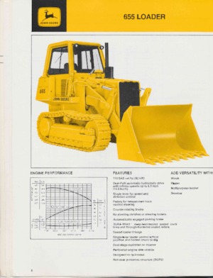 Chargeuses sur chenilles John Deere Construction 655