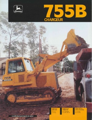 Chargeuses sur chenilles John Deere Construction 755 B