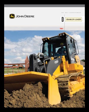 Chargeuses sur chenilles John Deere Construction 755 D