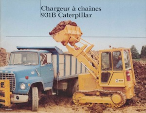 Chargeuses sur chenilles Caterpillar 931B