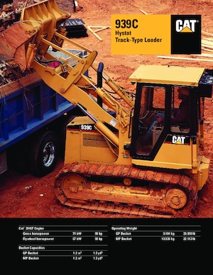 Chargeuses sur chenilles Caterpillar 939C