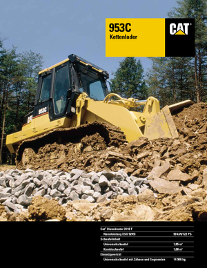 Chargeuses sur chenilles Caterpillar 953 C