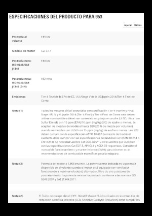 Chargeuses sur chenilles Caterpillar 953