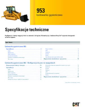 Chargeuses sur chenilles Caterpillar 953