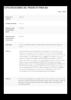 Chargeuses sur chenilles Caterpillar 963