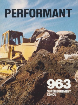 Chargeuses sur chenilles Caterpillar 963