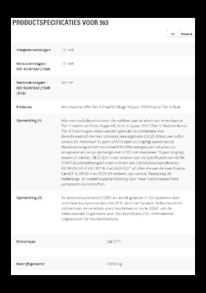 Chargeuses sur chenilles Caterpillar 963