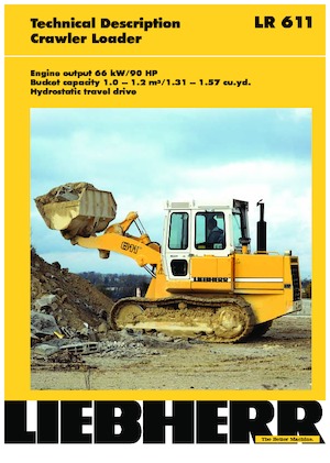 Chargeuses sur chenilles Liebherr LR 611 M
