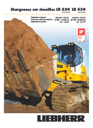 Chargeuses sur chenilles Liebherr LR 634