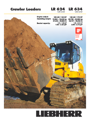Chargeuses sur chenilles Liebherr LR 634