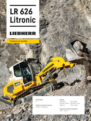 Chargeuses sur chenilles Liebherr LR 626 G8.0