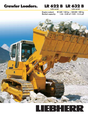 Chargeuses sur chenilles Liebherr LR 632 B