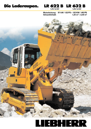 Chargeuses sur chenilles Liebherr LR 632 B