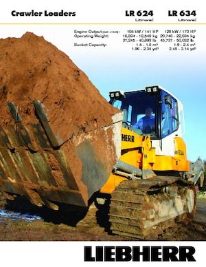 Chargeuses sur chenilles Liebherr LR 634