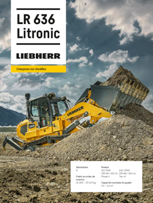Chargeuses sur chenilles Liebherr LR 636 G8.0