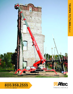 Nacelles télescopiques sur chenilles TEUPEN TC98SJ plus