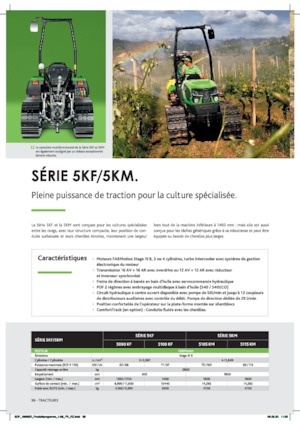 Tracteurs à chenilles DEUTZ-FAHR 5100 KF 