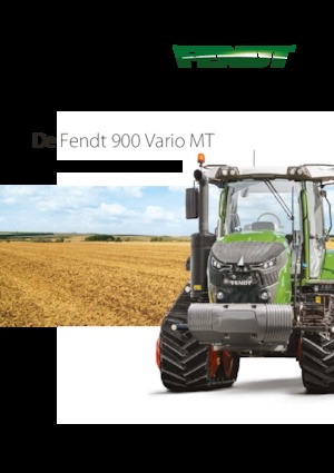 Tracteurs à chenilles Fendt 940 Vario MT