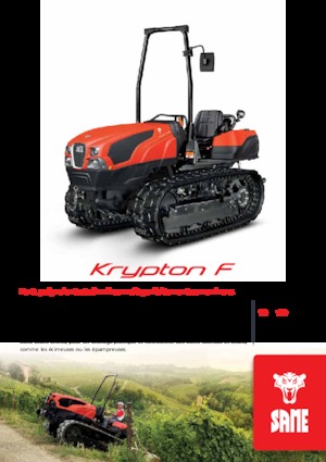 Tracteurs à chenilles SAME Krypton F 100 