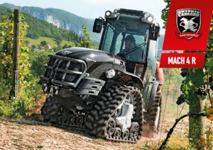 Tracteurs à chenilles Carraro Mach 4 R
