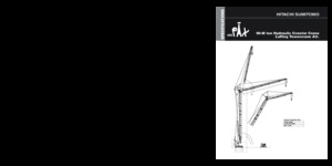 Grues à chenilles - flèche treillis Hitachi Sumitomo SCX 900-2