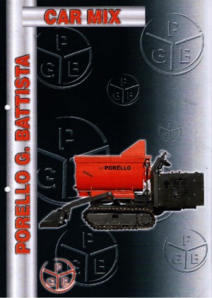 Bennes à chenilles Porello Car Mix