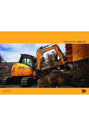 Excavatrice sur chenilles JCB 8085 ZTS