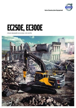 Excavatrice sur chenilles Volvo EC250EL