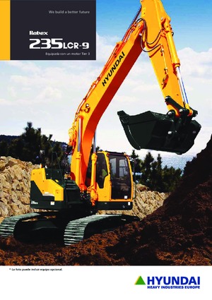 Excavatrice sur chenilles Hyundai R 235 LCR 9