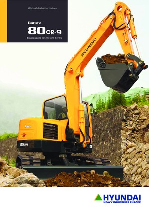 Excavatrice sur chenilles Hyundai R 80 CR-9