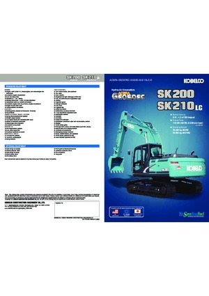 Excavatrice sur chenilles Kobelco SK 210 LC 9