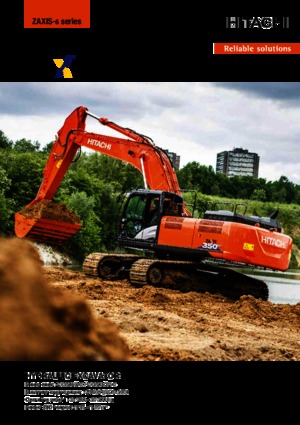 Excavatrice sur chenilles Hitachi ZX350LC-6