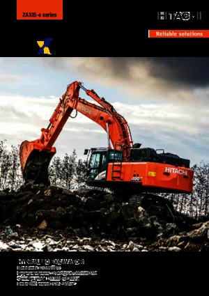 Excavatrice sur chenilles Hitachi ZX490LCH-6