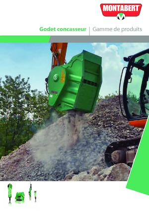 Godets concasseurs Montabert CRB 601