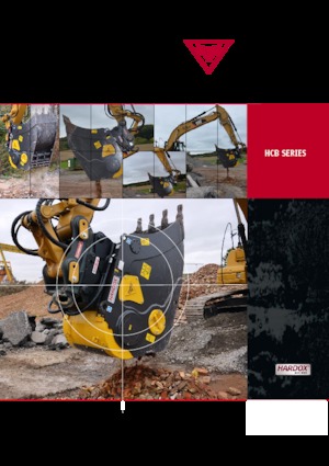 Godets concasseurs Hydra Ram HCB 25