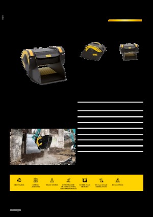 Godets concasseurs MB Crusher MB-C50 S4