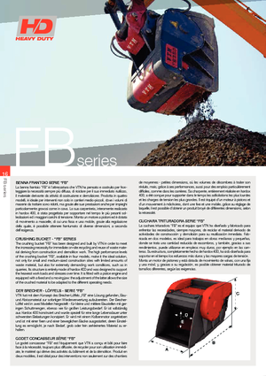 Godets concasseurs VTN FB250