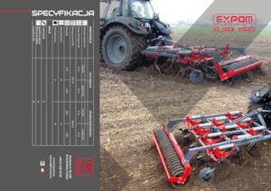 Cultivateurs Expom® Ajax Trio 3.0