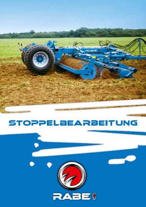 Cultivateurs Rabe Blue Bird GHF 6000 K