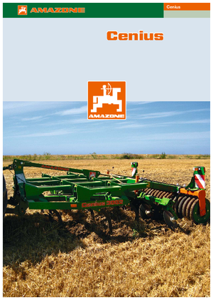 Cultivateurs Amazone Cenius 4002-2 SW Special