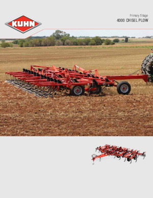Cultivateurs Kuhn Chisel 4000-35