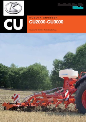 Cultivateurs Kubota CU3400CF AR