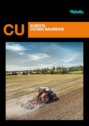 Cultivateurs Kubota CU1600F RS