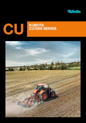 Cultivateurs Kubota CU1600F RS