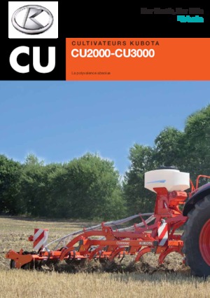 Cultivateurs Kubota CU3300 AF