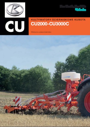Cultivateurs Kubota CU3300CD RS