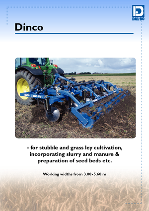 Cultivateurs DAL-BO Dinco 300 Ü
