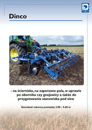 Cultivateurs DAL-BO Dinco 300 Ü